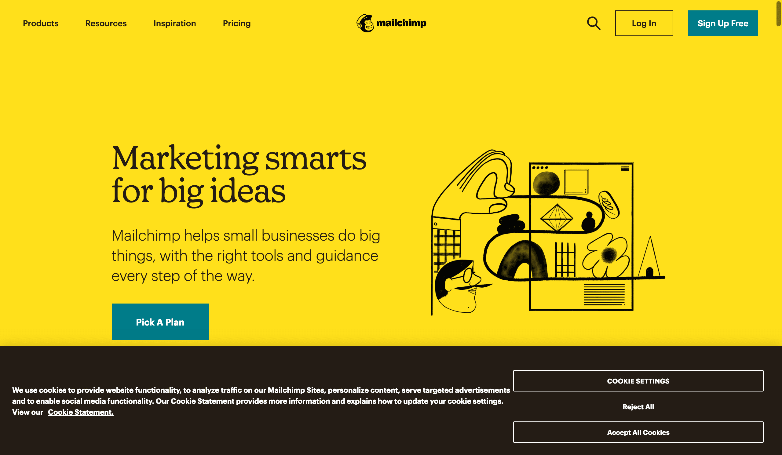 MailChimp Screenshot